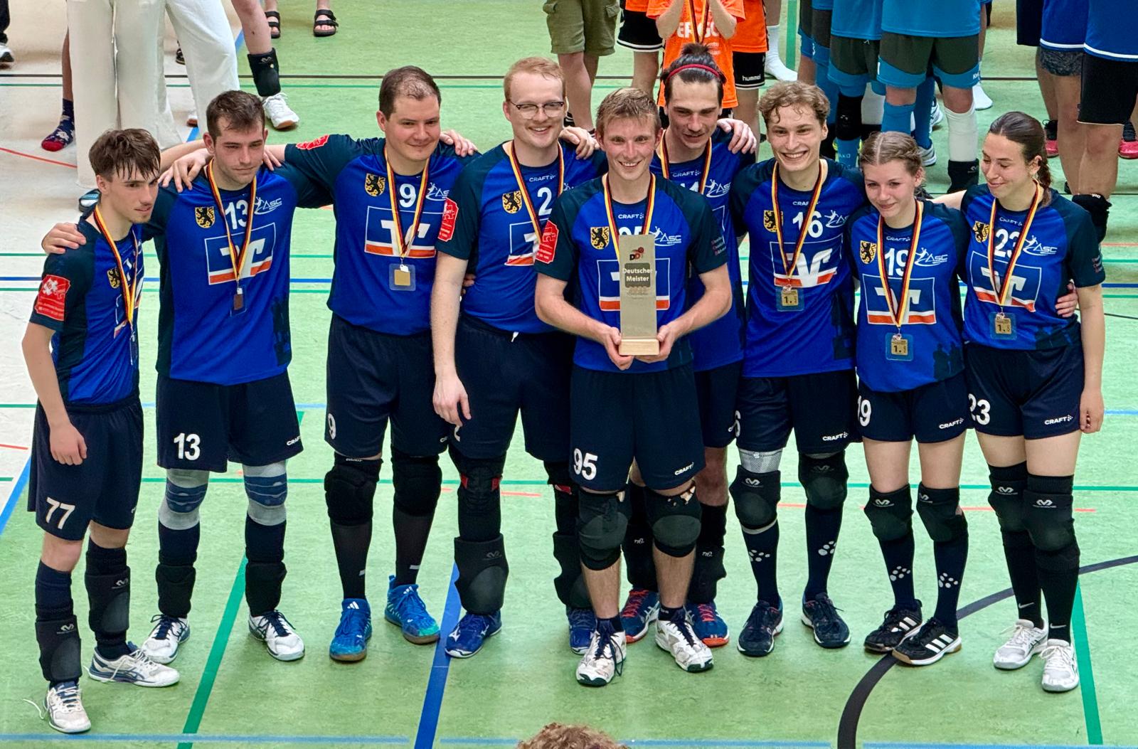 Tchoukball Training beim ASC Weimar